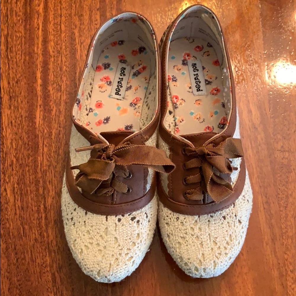 Not Rated lace up flats